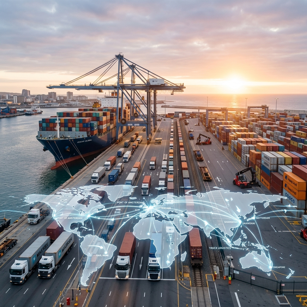 Krishna Logiship Multimodal Infrastructure Hub